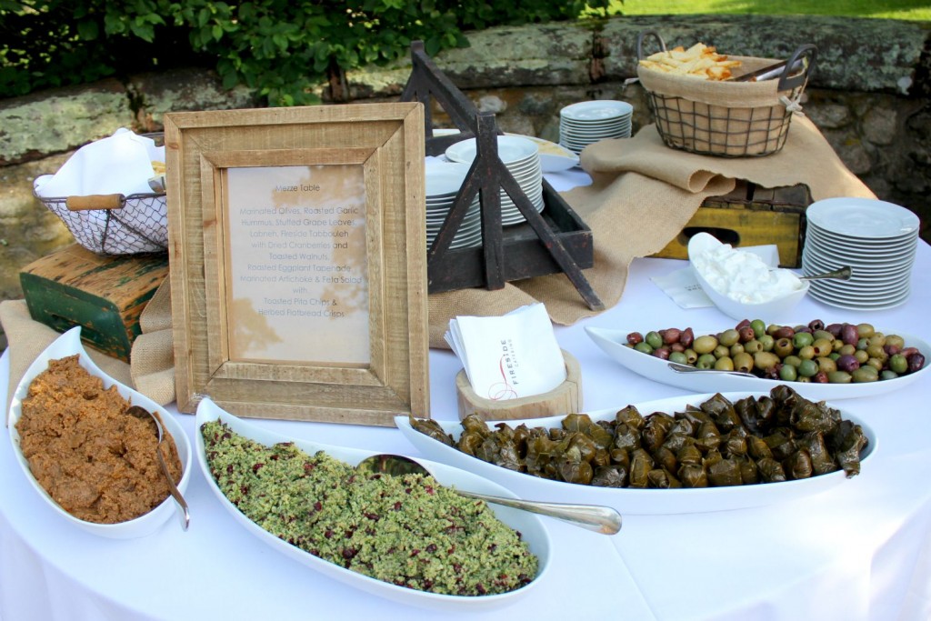 mezze table